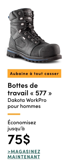 Aubaine à Tout Casser Chaussures de sécurité économisez jusqu'à 75 $